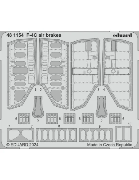 [NO_DESC] F-4C air brakes, 1/48 - Eduard Accessories 481154