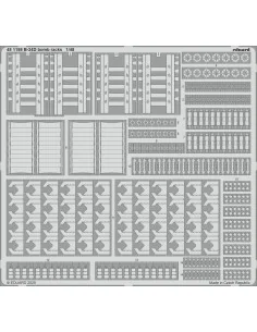 [NO_DESC] B-24D bomb racks HOBBY BOSS, 1/48 - Eduard Accessories 48...