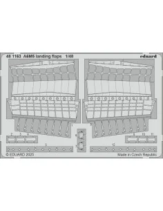 A6M5 landing flaps EDUARD, 1/48 - Eduard Accessories 481163