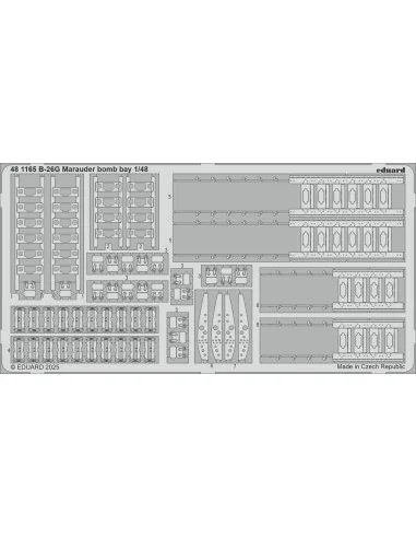 B-26G Marauder bomb bay ICM, 1/48 - Eduard Accessories 481165