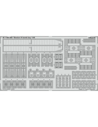[NO_DESC] DB-7 Boston III bomb bay HKM, 1/48 - Eduard Accessories 4...