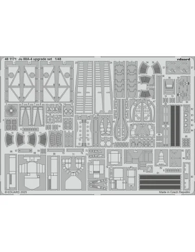 Ju 88A-4 upgrade set EDUARD, 1/48 - Eduard Accessories 481171