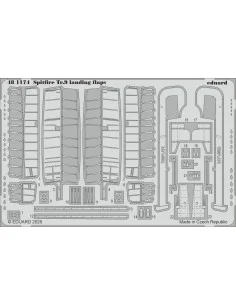 Spitfire Tr.9 landing flaps AIRFIX, 1/48 - Eduard Accessories 481174