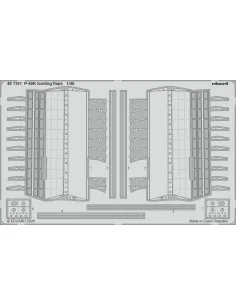 P-40K landing flaps for Eduard, 1/48 - Eduard Accessories 481181