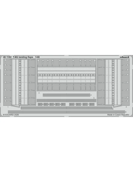 [NO_DESC] T-6G landing flaps for Italeri, 1/48 - Eduard Accessories...