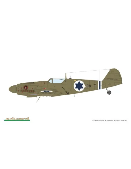 Avia S-199 ERLA canopy, 1/48 - Eduard Plastic Kits 948011