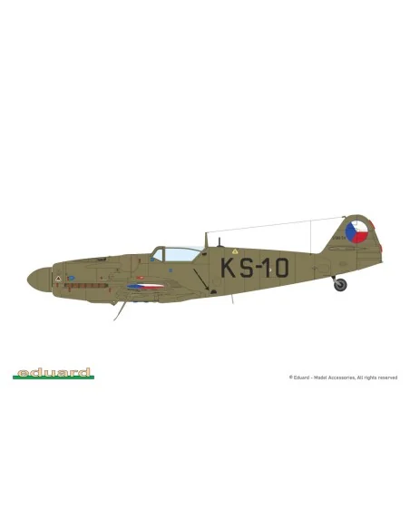Avia S-199 ERLA canopy, 1/48 - Eduard Plastic Kits 948011