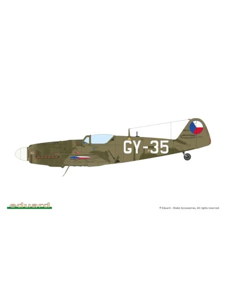 [NO_DESC] Avia S-199 bubble canopy, 1/48 - Eduard Plastic Kits 948012