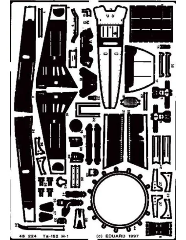 Ta-152 H-1, 1/48 - Eduard Accessories 48224