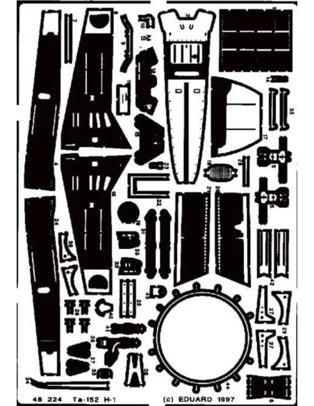 Ta-152 H-1, 1/48 - Eduard Accessories 48224