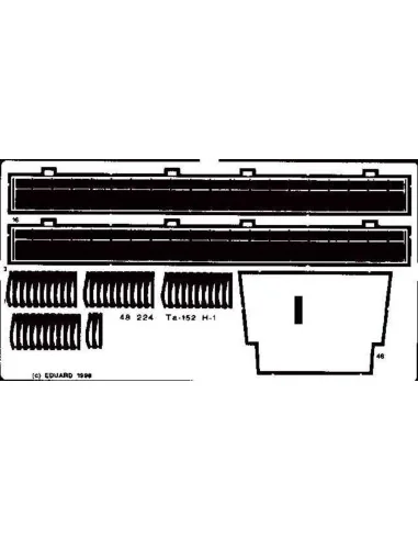 Ta-152 H-1, 1/48 - Eduard Accessories 48224