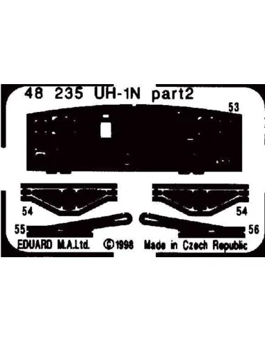 UH-1N Huey, 1/48 - Eduard Accessories 48235