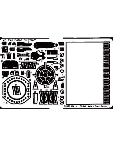 F4D-1 Skyray, 1/48 - Eduard Accessories 48241