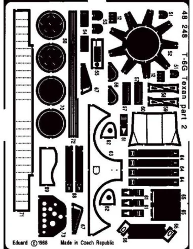 T-6G Texan, 1/48 - Eduard Accessories 48248