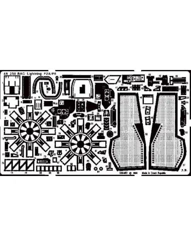 BAC Lightning F-2/F6, 1/48 - Eduard Accessories 48250