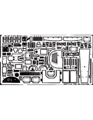 B-25J Mitchell, 1/48 - Eduard Accessories 48261