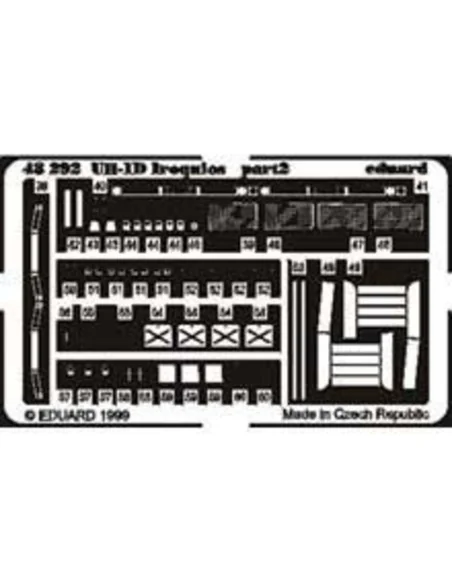 UH-1D Iraoquios, 1/48 - Eduard Accessories 48292