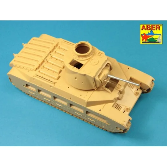 Late barrel for Valentine Mk.II to VII or Matilda Mk.III/IV with Be...