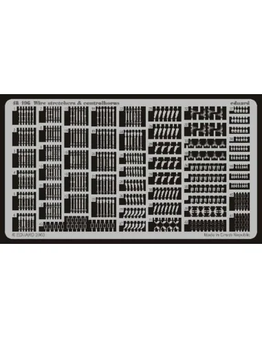 Wire stretchers & controlhorns, 1/48 - Eduard Accessories 48406