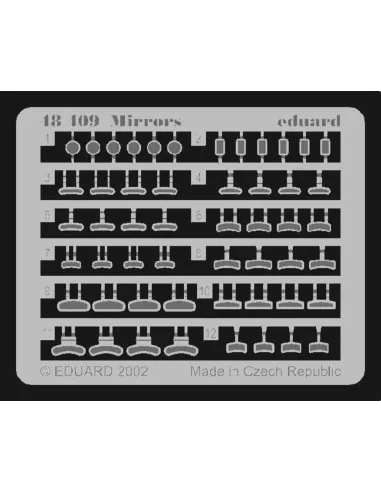 Spiegel, 1/48 - Eduard Accessories 48409