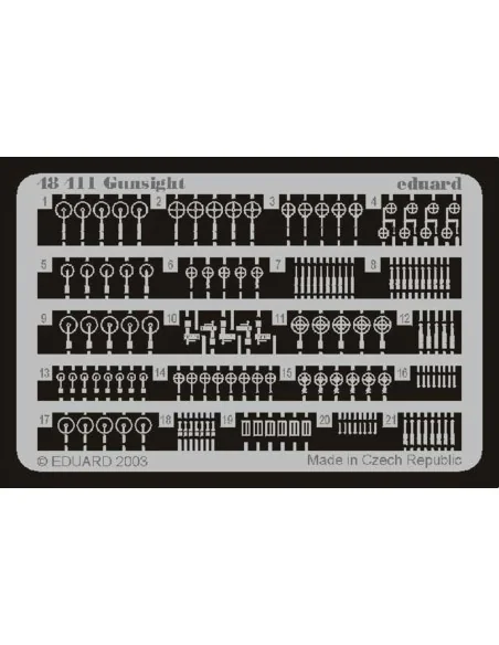 [NO_DESC] Gunsight, 1/48 - Eduard Accessories 48411
