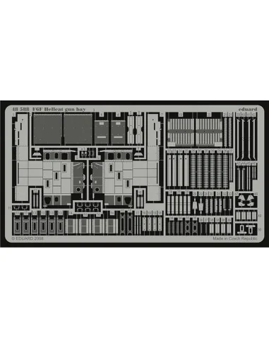 F6F Hellcat gun bay für Eduard Bausatz, 1/48 - Eduard Accessories 4...