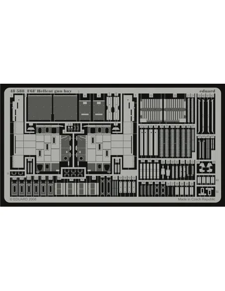 F6F Hellcat gun bay für Eduard Bausatz, 1/48 - Eduard Accessories 4...