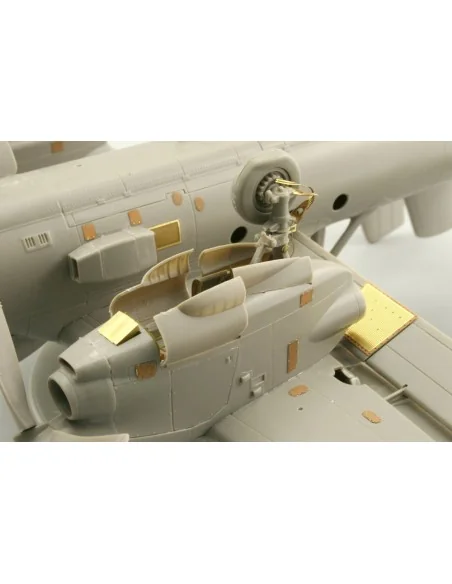 E-2C exterior für Kinetic, 1/48 - Eduard Accessories 48637