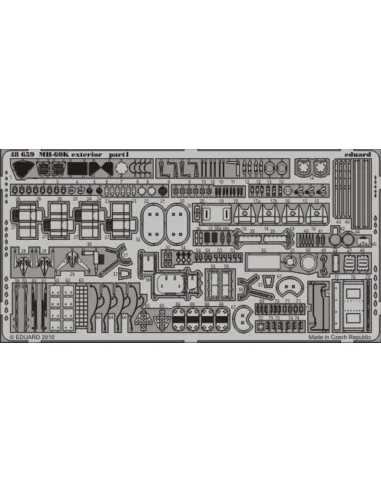 MH-60K exterior for Italeri, 1/48 - Eduard Accessories 48659