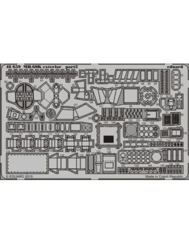 [NO_DESC] MH-60K exterior for Italeri, 1/48 - Eduard Accessories 48659