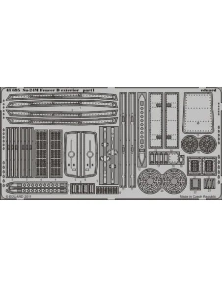 Su-24M Fencer D exterior, 1/48 - Eduard Accessories 48695