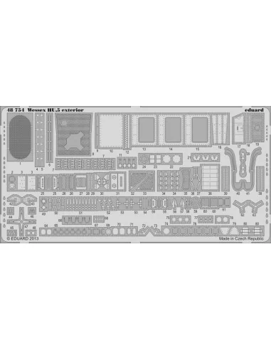 Wessex HU.5 exterior for Italeri, 1/48 - Eduard Accessories 48754