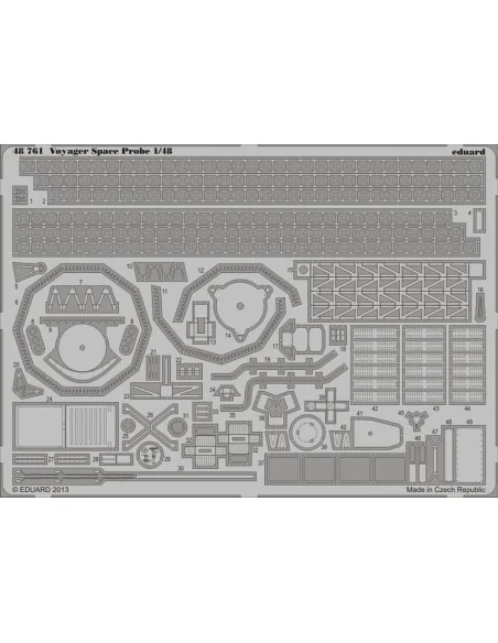 Voyager Space Probe for Hasegawa, 1/48 - Eduard Accessories 48761
