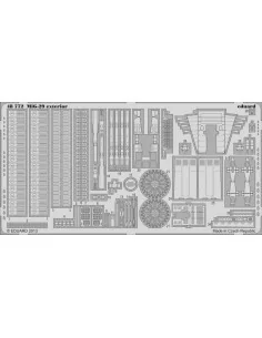 MiG-29 exterior for GWH, 1/48 - Eduard Accessories 48772