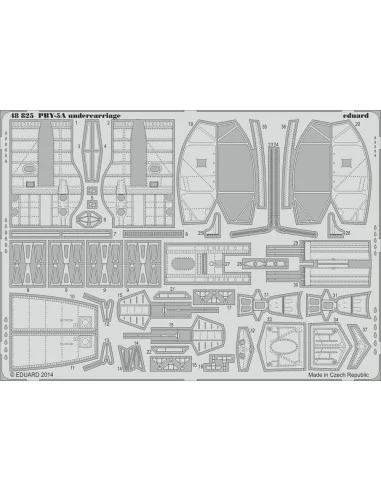 PBY-5A undercarriage for Revell, 1/48 - Eduard Accessories 48825