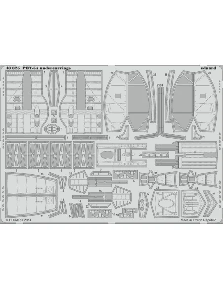 PBY-5A undercarriage for Revell, 1/48 - Eduard Accessories 48825