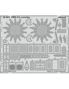 PBY-5A exterior for Revell, 1/48 - Eduard Accessories 48827