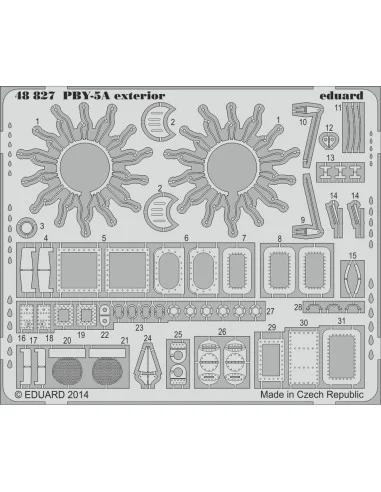 [NO_DESC] PBY-5A exterior for Revell, 1/48 - Eduard Accessories 48827