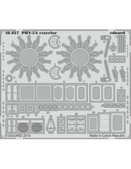 PBY-5A exterior for Revell, 1/48 - Eduard Accessories 48827