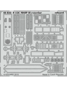[NO_DESC] F-15C MSIP II exterior for Great Wall Ho, 1/48 - Eduard A...