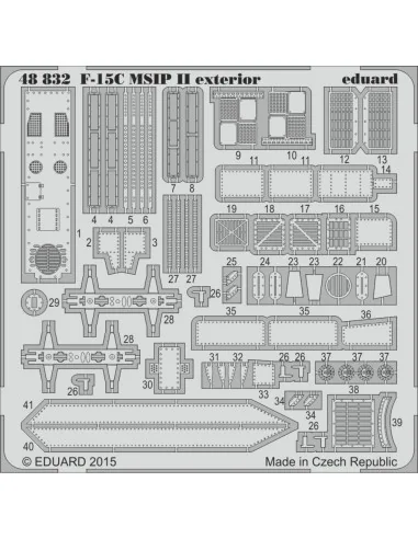 F-15C MSIP II exterior for Great Wall Ho, 1/48 - Eduard Accessories...