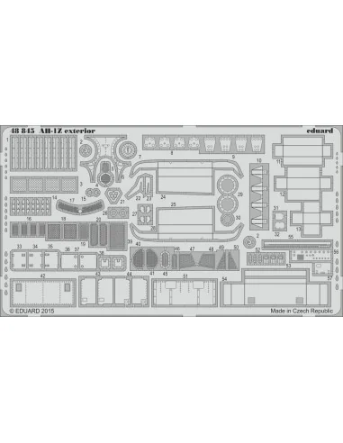 AH-1Z exterior for KittyHawk, 1/48 - Eduard Accessories 48845
