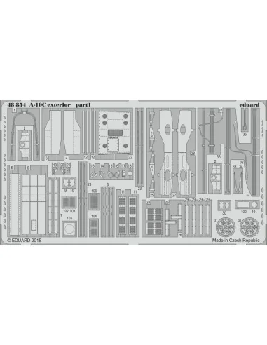 A-10C exterior for Italeri, 1/48 - Eduard Accessories 48854