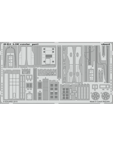 A-10C exterior for Italeri, 1/48 - Eduard Accessories 48854