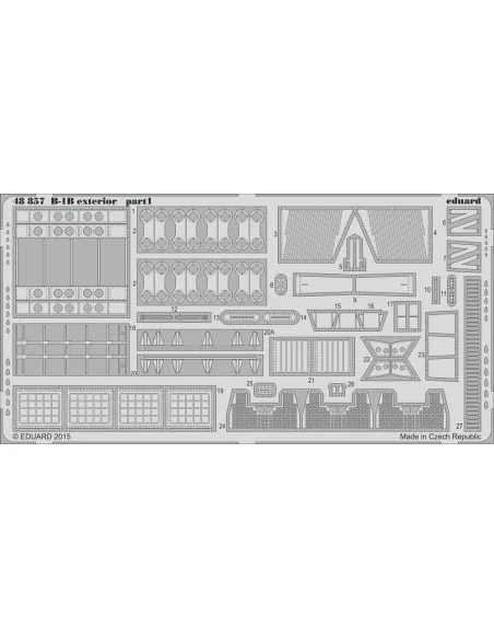 B-1B exterior for Revell, 1/48 - Eduard Accessories 48857