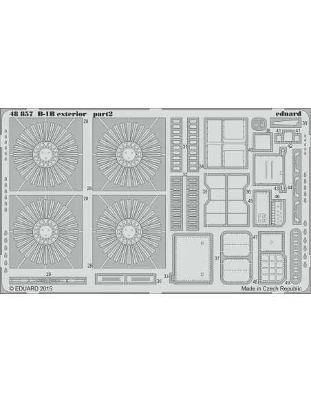 [NO_DESC] B-1B exterior for Revell, 1/48 - Eduard Accessories 48857