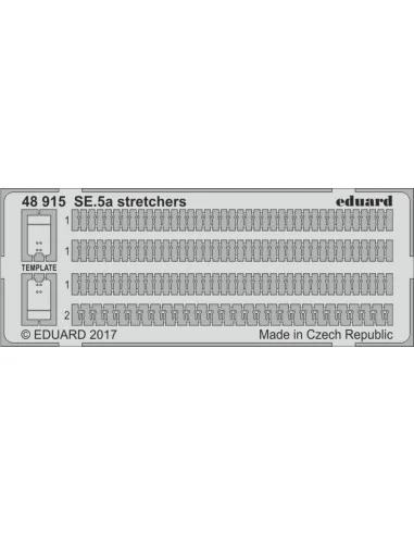 [NO_DESC] SE.5a stretchers for Eduard, 1/48 - Eduard Accessories 48915