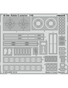 Rafale C exterior for Revell, 1/48 - Eduard Accessories 48986