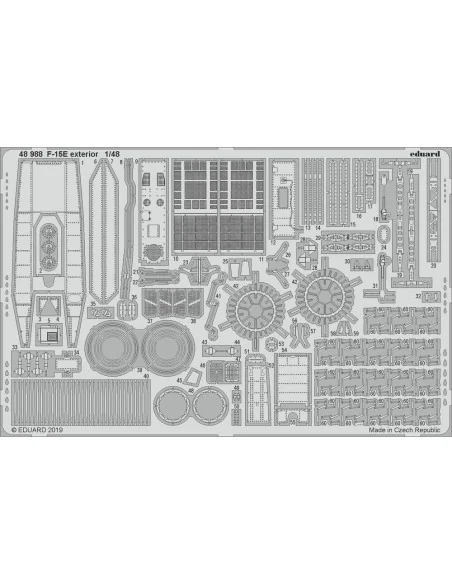 [NO_DESC] F-15E exterior for Great Wall Hobby, 1/48 - Eduard Access...