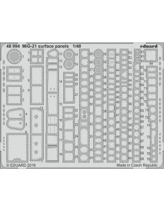 [NO_DESC] MiG-21 surface panels for Eduard, 1/48 - Eduard Accessori...